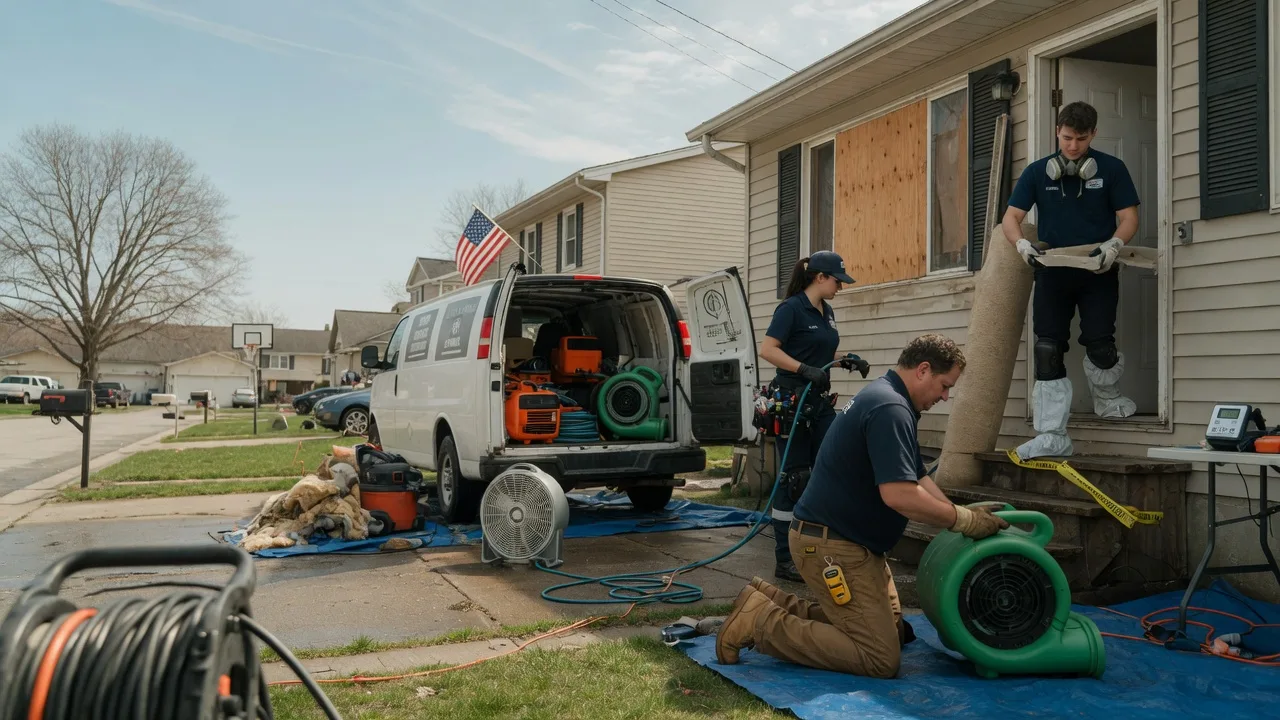 Water Damage Restoration in Warriors Mark, PA near me